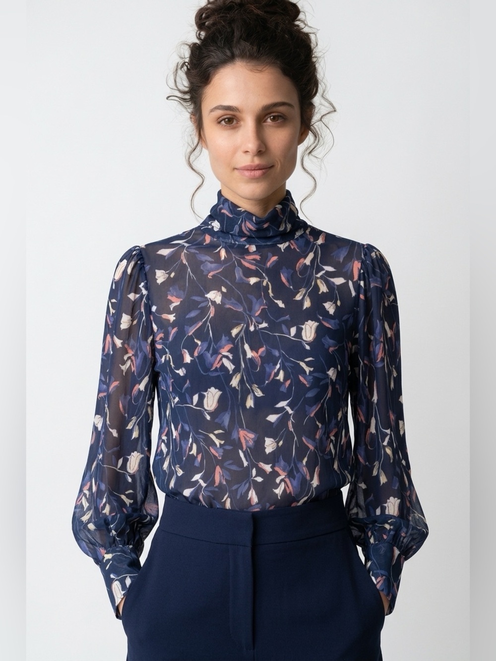 ✌️4/$20✌️ Colori mesh turtleneck